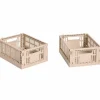 Colour Crate Mini oppbevaringsbokser 2 stk, powder