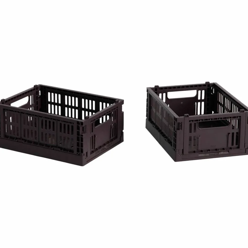 Colour Crate Mini oppbevaringsbokser 2 stk, light yellow