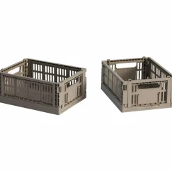 Colour Crate Mini oppbevaringsbokser 2 stk, light yellow