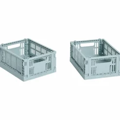 Colour Crate Mini oppbevaringsbokser 2 stk, light yellow