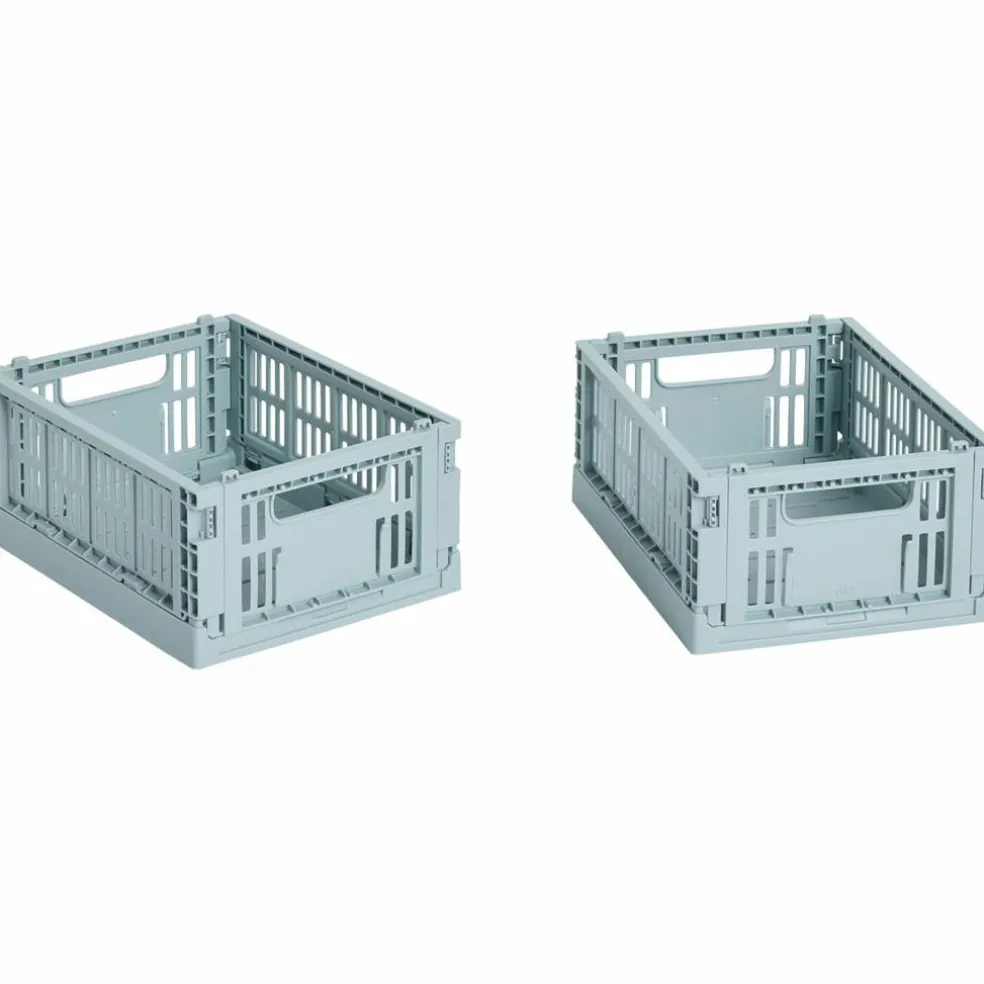 Colour Crate Mini oppbevaringsbokser 2 stk, light yellow