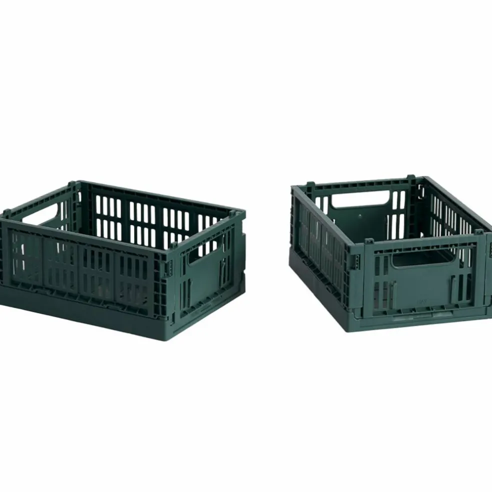 Colour Crate Mini oppbevaringsbokser 2 stk, light yellow