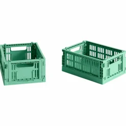 Colour Crate oppbevaringsboks mini red, 2 stk.