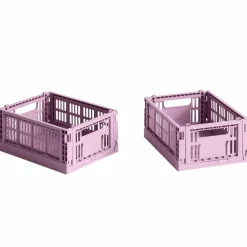 Colour Crate oppbevaringsboks mini red, 2 stk.