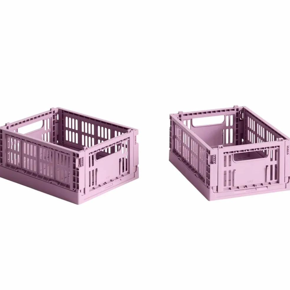 Colour Crate oppbevaringsboks mini red, 2 stk.