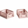 Colour Crate oppbevaringsboks mini off white, 2 stk.