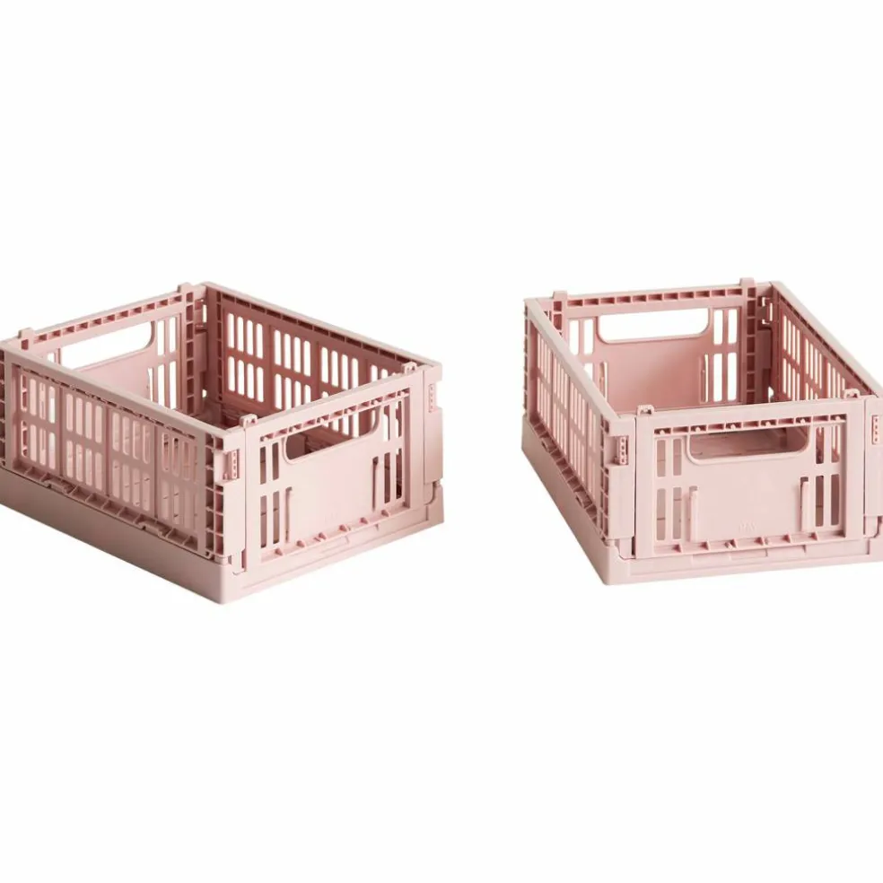 Colour Crate oppbevaringsboks mini off white, 2 stk.