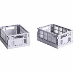 Colour Crate oppbevaringsboks mini off white, 2 stk.