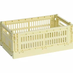 Colour Crate Small oppbevaringsboks light yellow
