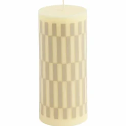 Column lys small, off white/blue