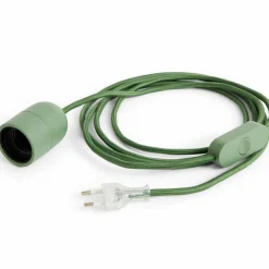 Common ledningssett for bordlampe 240 cm, antrasittblå