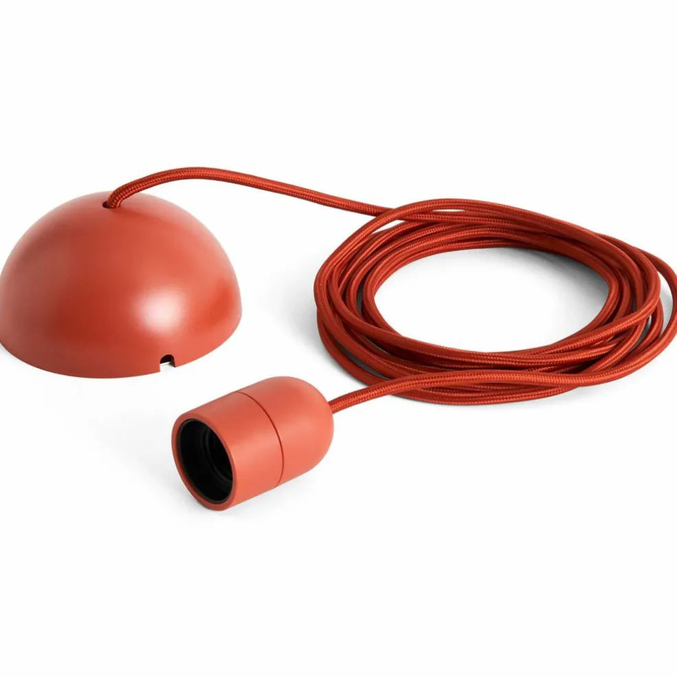 Common Pendant Cord Set ledningssett, clay white