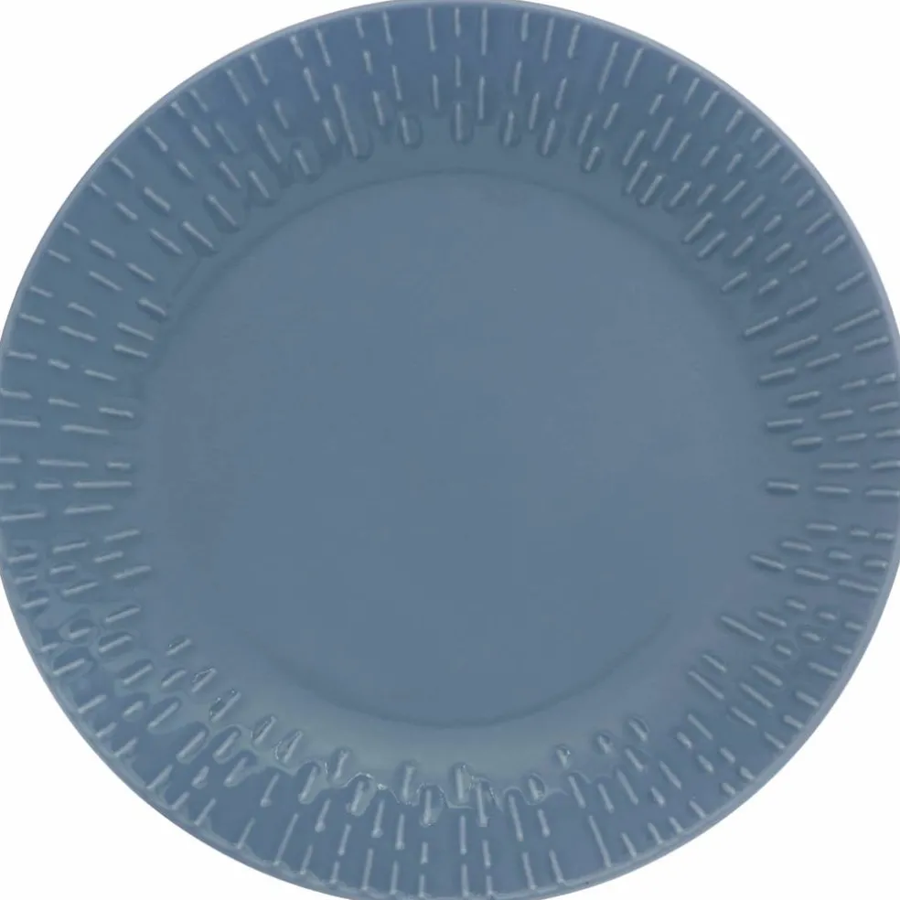 Confetti desserttallerken 21 cm, blueberry