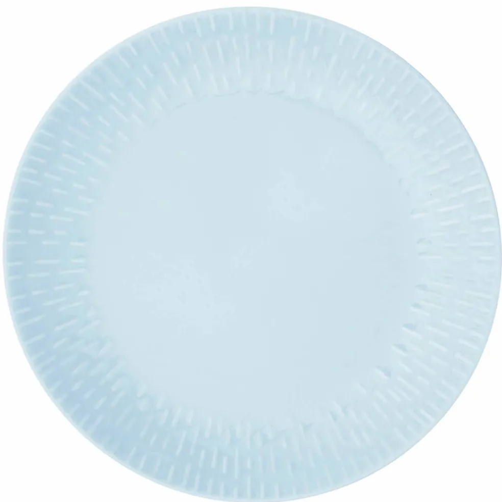 Confetti frokosttallerken 24 cm, aqua