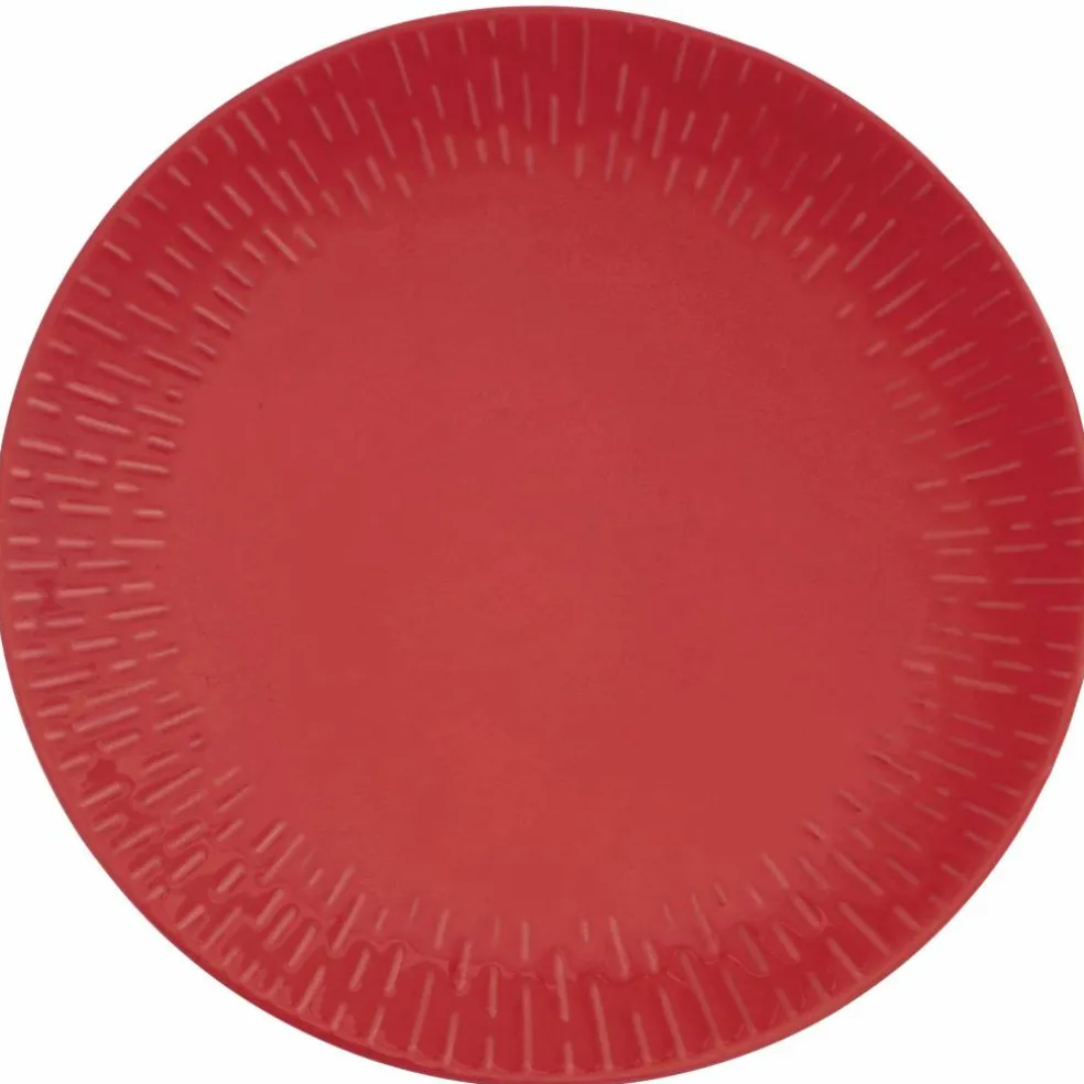 Confetti middagstallerken 27,5 cm, mustard