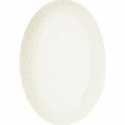 Confetti ovalt fat 36 x 25,5 cm, apricot