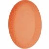 Confetti ovalt fat 36 x 25,5 cm, bordeaux