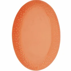 Confetti ovalt fat 36 x 25,5 cm, olive