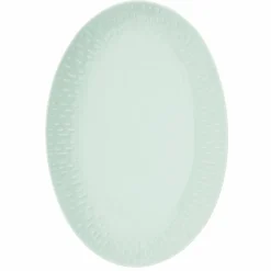 Confetti ovalt fat 36 x 25,5 cm, pistachio