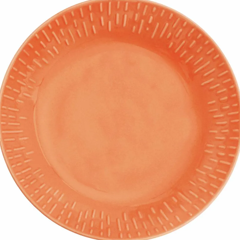 Confetti pastatallerken 23 cm, apricot