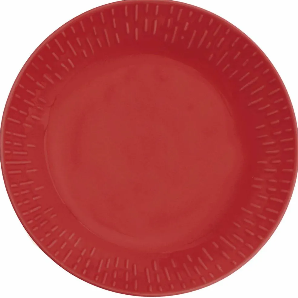 Confetti pastatallerken 23 cm, blueberry