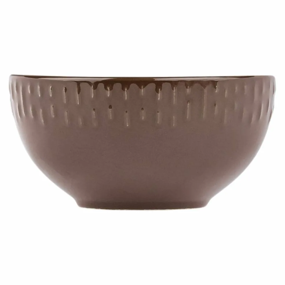 Confetti skål porselen 14 cm, chocolate