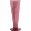 Conical vase medium, rosa/mørkerød