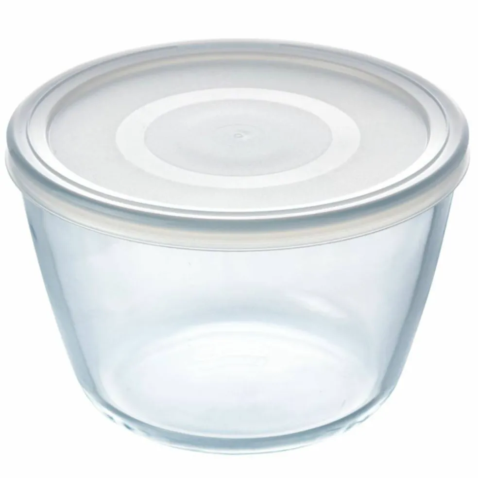 Cook&Freeze oppbevaringsboks rund 1,6 liter, glass