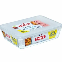 Cook&Freeze oppbevaringsboks rektangulær 0,8 liter, glass