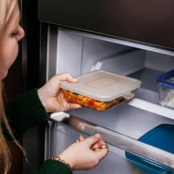 Cook&Freeze oppbevaringsboks rektangulær 1,5 liter, glass