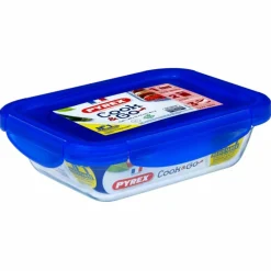 Cook&Go oppbevaringsboks rektangulær 800 ml, glass