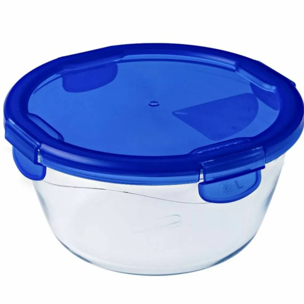 Cook&Go oppbevaringsboks rund 700 ml, glass