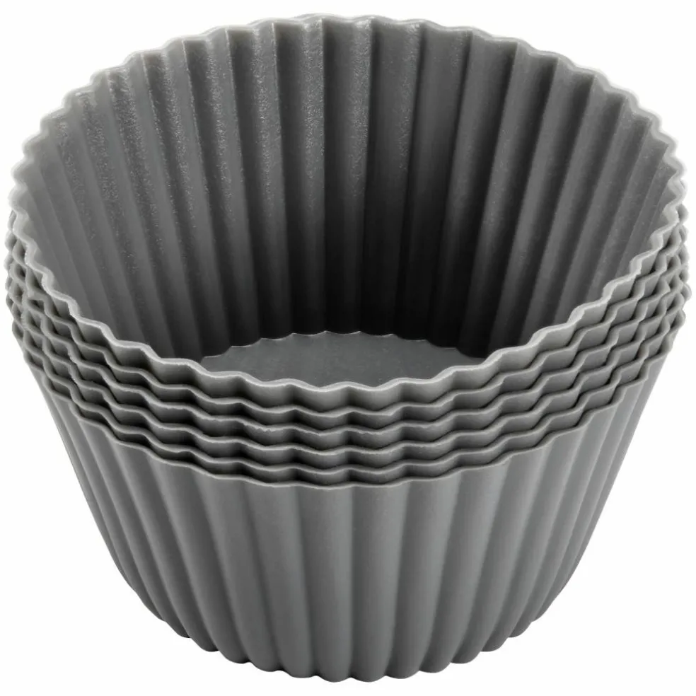 Cookie muffinsform 7 cm 6-pack, silikon