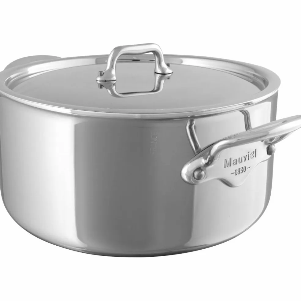 Cook Style Gryte i stål med lokk, 8,6 liter