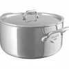 Cook Style Gryte i stål med lokk, 3,3 liter