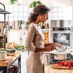 Cookware Collection Gryte med lokk 20 cm, svart