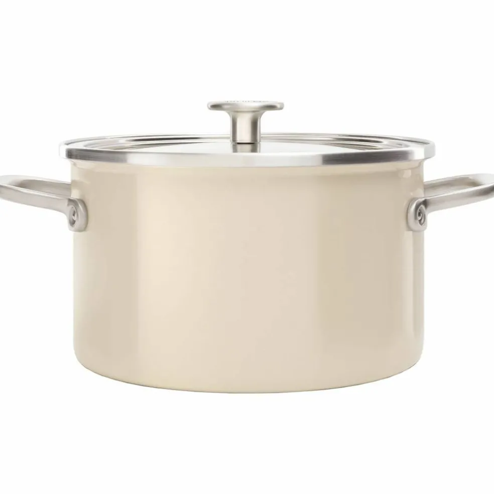 Cookware Collection Gryte med lokk 20 cm, Mandel