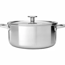 Cookware Collection Gryte med lokk, Rustfritt stål 24 cm