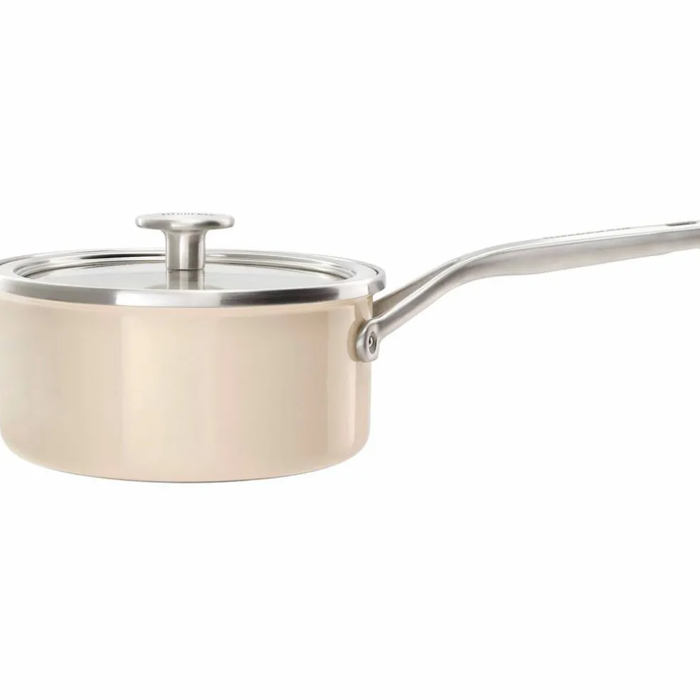 Cookware Collection Kasserolle med lokk 18 cm. rød