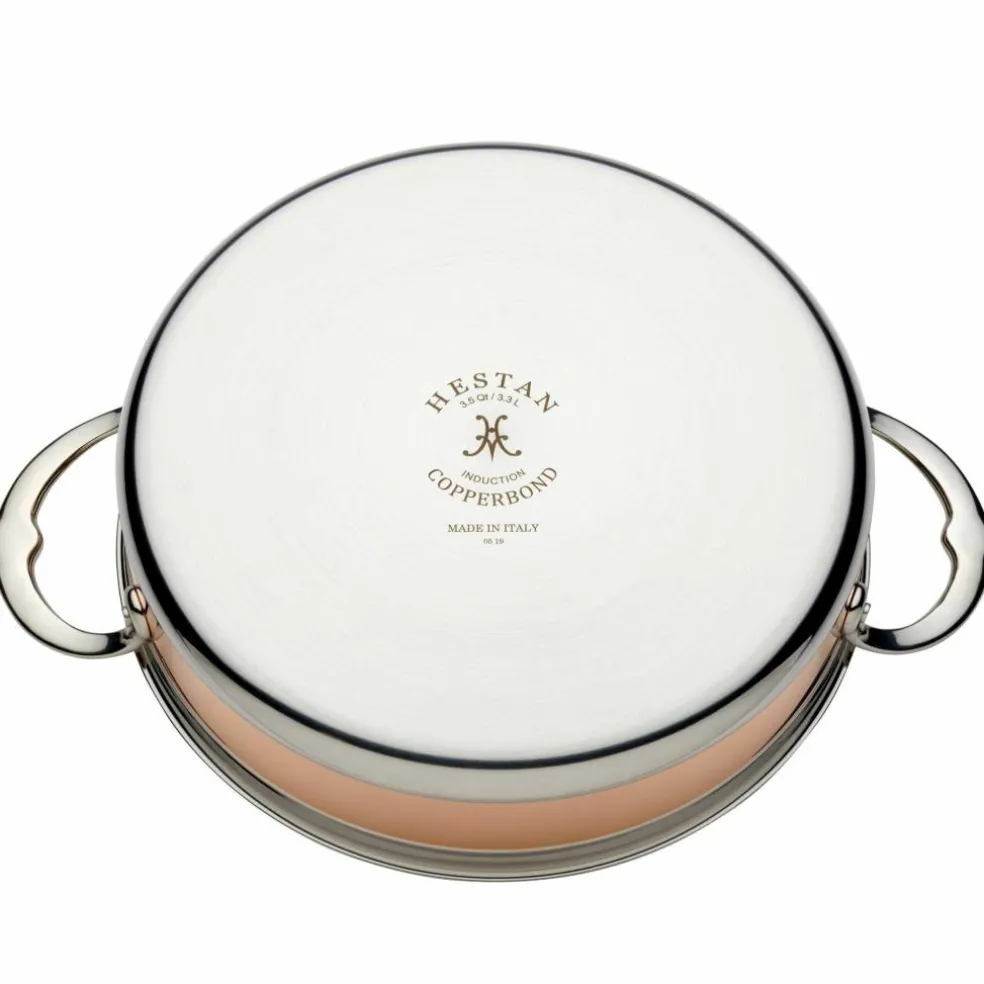 CopperBond sauterpanne med lokk 26 cm