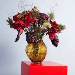 Corallo vase 26 cm, gul