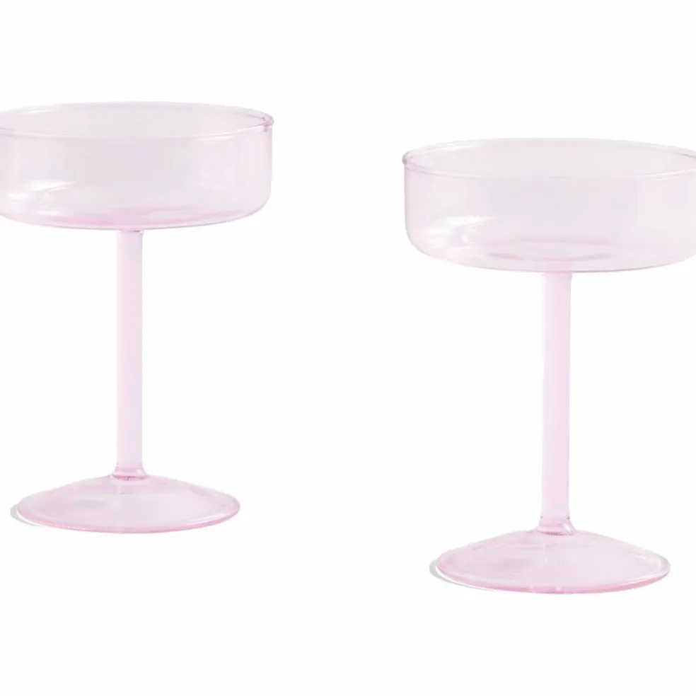 Coupéglass 2 st, rosa