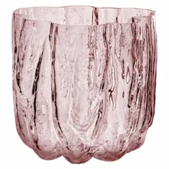 Crackle vase 12,1 cm, klar