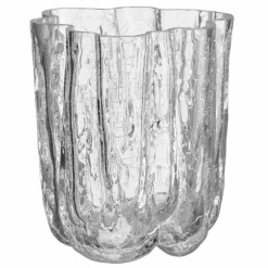 Crackle vase 12,1 cm, rosa
