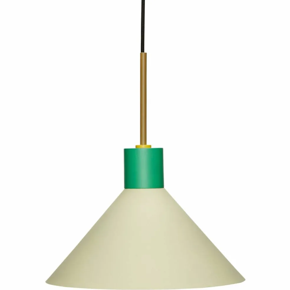Crayon taklampe 35 cm, grønn