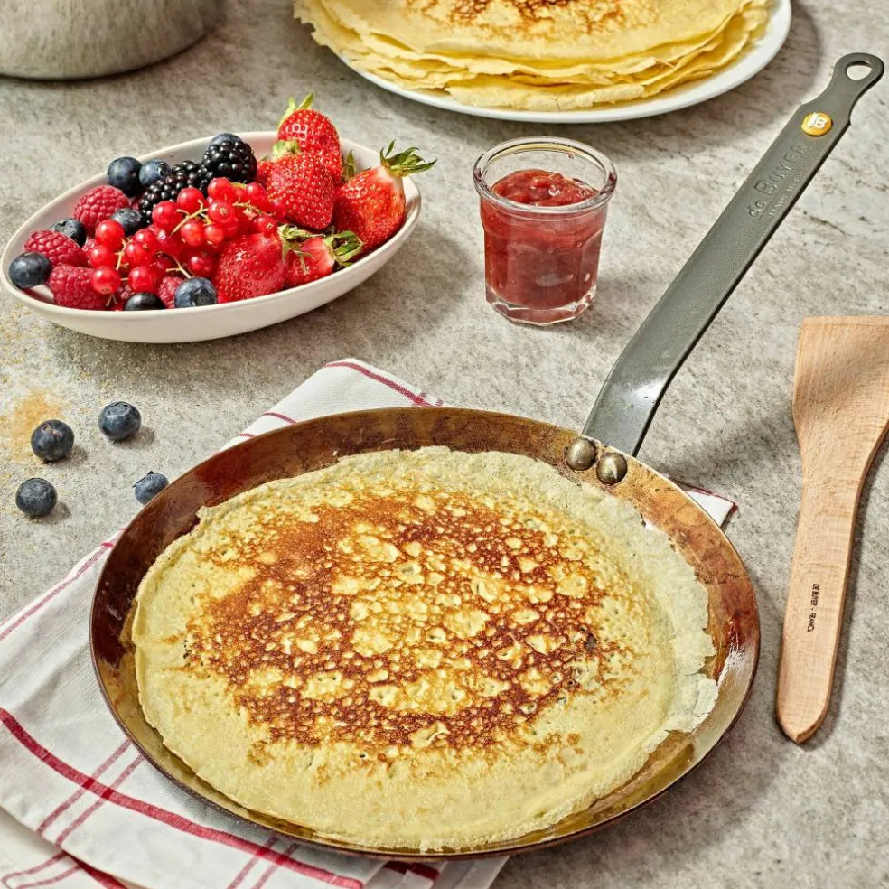 Crepespanne Karbonstål Lyonnaise Mineral B Dia 26 cm