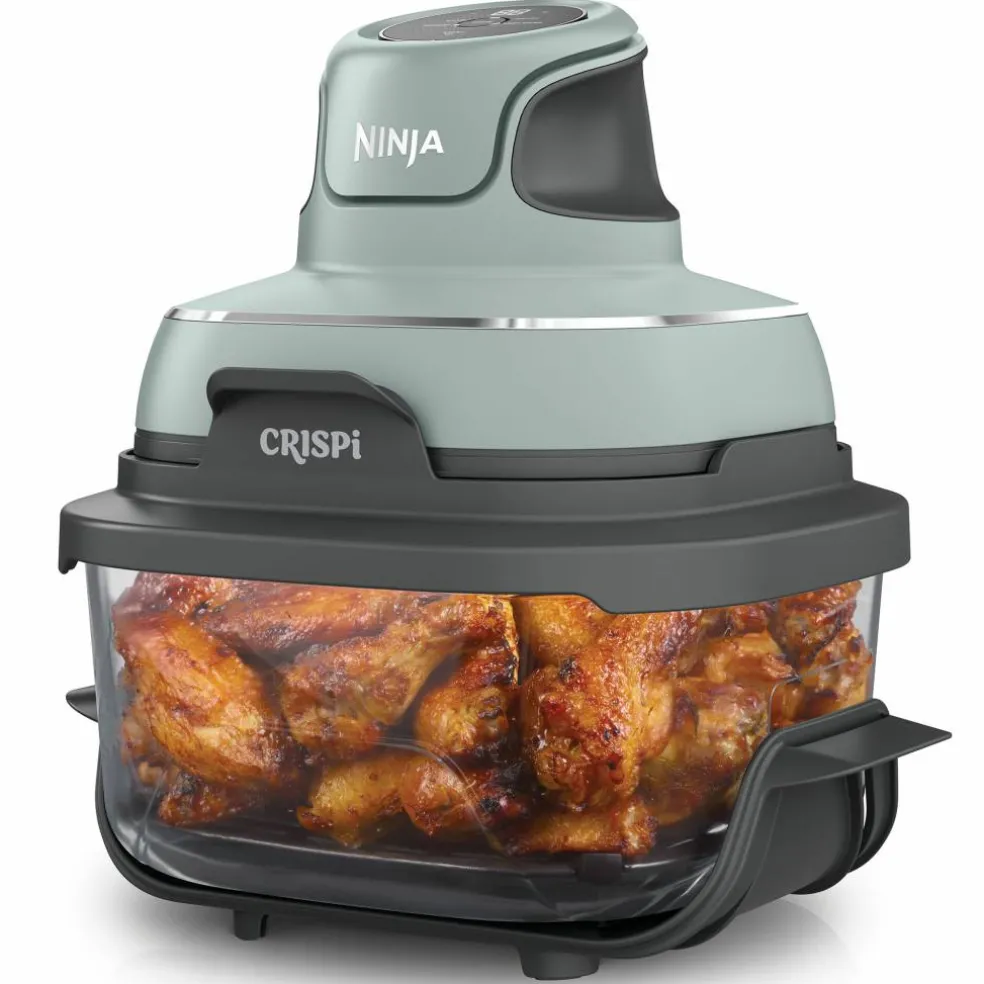 Crispi airfryer, salviegrønn