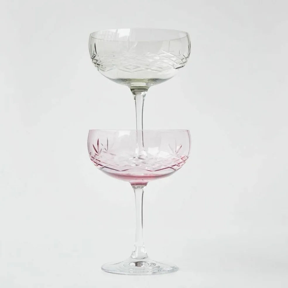 Crispy Gatsby Champagneglass 2 stk, Dark