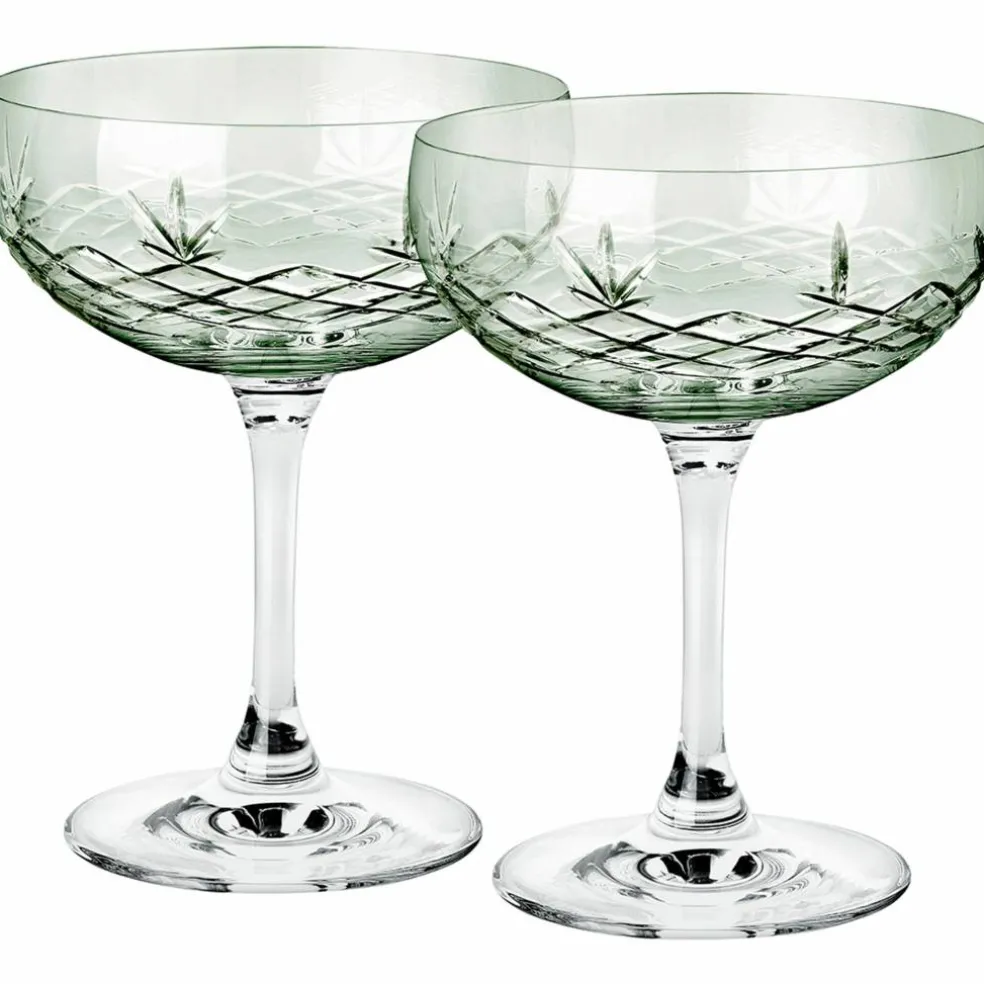 Crispy Gatsby Champagneglass 2 stk, Dark