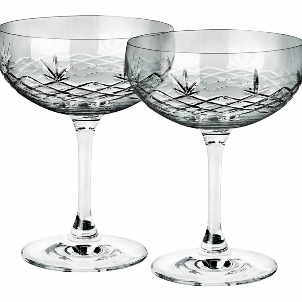 Crispy Gatsby Champagneglass 2 stk, Dark